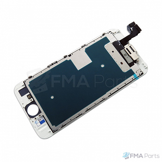 [Aftermarket VividX] LCD Touch Screen Digitizer Full Assembly with Small Parts for iPhone 6S - White